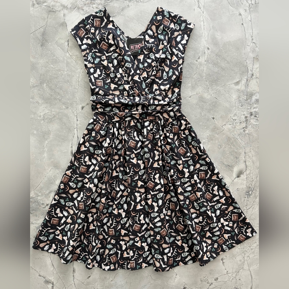 NWT Retrolicious Dark Academia Dress Size 4X